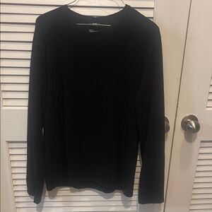 H & M Black Long Sleeve Shirt